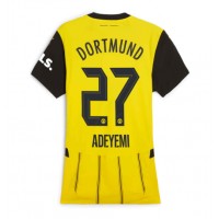 Maglia Calcio Borussia Dortmund Karim Adeyemi #27 Prima Divisa Donna 2024-25 Manica Corta